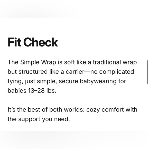 NWT LALABU Simple Wrap in Clay - Picture 7 of 7